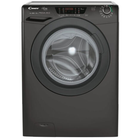 Candy – Lavatrice carica frontale 8 kg HE1584TWMBB6S – Classe A, 1500 giri, Inverter, Wi-Fi, Ciclo Igiene, Silenziosità 78 dB (1/10)