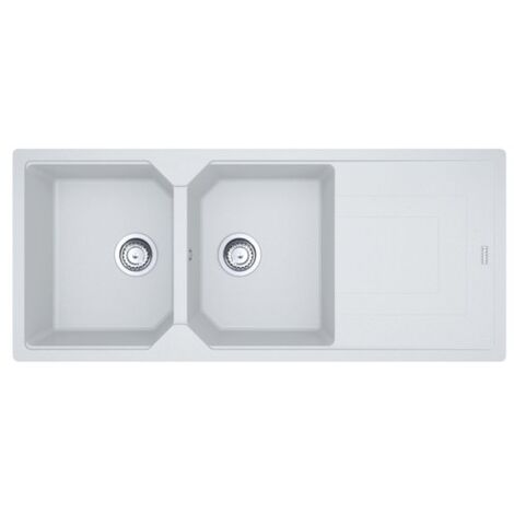Franke Urban UBG 621-116. Tipo di lavello: Lavello montato su piano, Forma del lavandino: Rettangolare, Materiale del lavandino: Fragranito. Larghezza: 1160 mm, Profondità: 500 mm - 114.0686.783