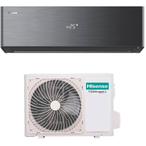 Hisense QH25XV4BG condizionatore fisso Condizionatore unità interna Nero