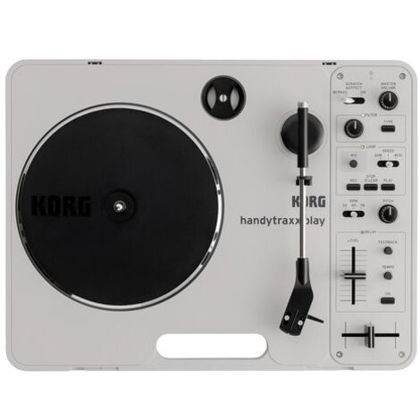 Giradischi Korg Play: Turntable Portatile con Suoni di Alta Qualit� e Design Moderno