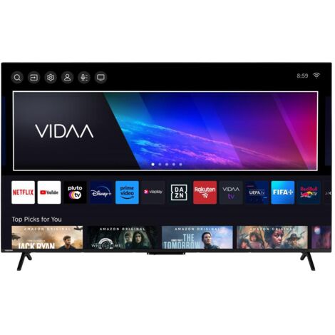 Toshiba 65QV2463DA TV 165,1 cm  65 pollici  4K Ultra HD Smart TV Nero 250 cd. m²