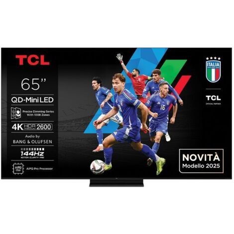 Tcl C79K Serie Smart TV QD-MiniLED 4K 65” 65C79K, audio B&O, Dolby Vision IQ & Atmos, Google TV