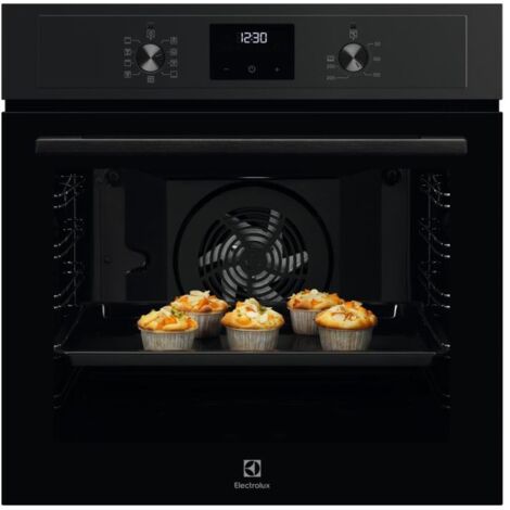 Electrolux EOD3H50TH Forno da Incasso 72L Nero Multifunzione con Display LED