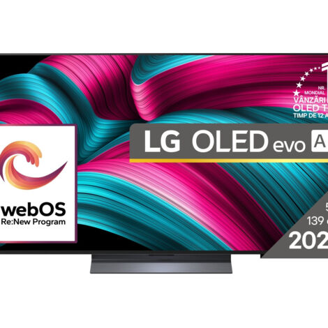Sconosciuta OLED evo AI OLED55C51LA TV 139,7 cm (55”) 4K Ultra HD Smart TV Wi-Fi Nero