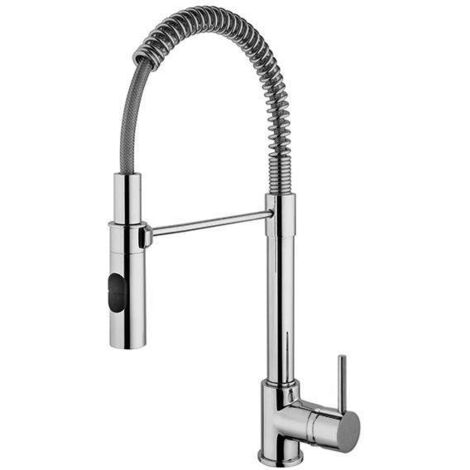 Miscelatore lavello cucina con asta magnetica orientabile Paini Cox 78CR555  Cromo