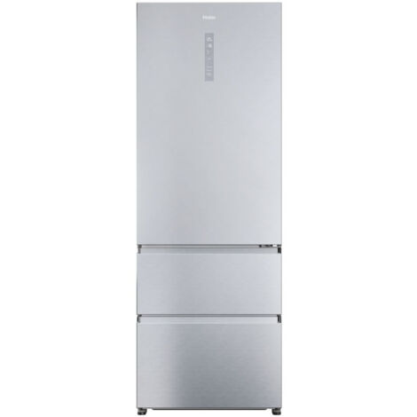 Haier Frigorifero 3 Porte HTR5720ENMG 3D 70 Serie 5 Multi Air Flow Total No Frost Classe E Capacità Netta 483 Litri Colore Argento (1/5)