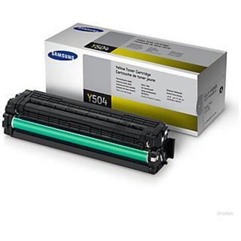 Samsung CLT-Y504S Cartuccia Toner Originale Giallo per CLP-415 / CLX-4195 Capacità 1800 Pagine (1/4)