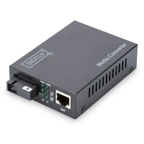 Digitus DN-82123, 1000Base-LX, 1000Base-TX, 100Base-TX, SC, IEEE 802.3, IEEE 802.3u, IEEE 802.3z, Cablato, 1550 nm, 20000m (1/5)