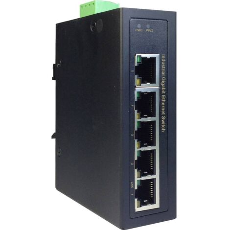 Digitus Switch DN-651107 con 5 Porte Gigabit Ethernet 10/100/1000 (1/5)