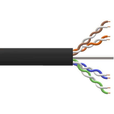 Link LINK LK305U6CEST cavo di rete Nero 305 m Cat6 U/UTP (UTP) (1/2)