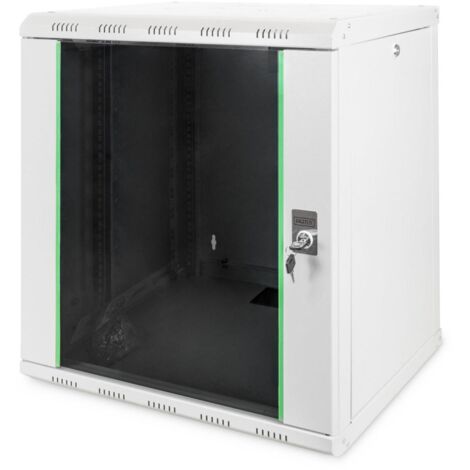 Digitus Armadio 12 Unita' Da Muro Linea Soho (A) 643 X (L) 600 X (P) 450 Mm. Colore Grigio Chiaro (Dn-19 12-U) (1/5)