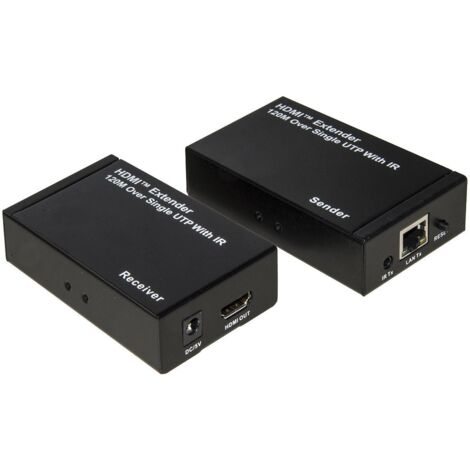Link Accessori LKEXT17 Moltiplicatore AV Trasmettitore e Ricevitore AV Nero (1/4)