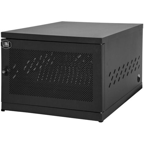 Link LKSCA162 portable device management cart& cabinet Libera installazione Nero (1/4)