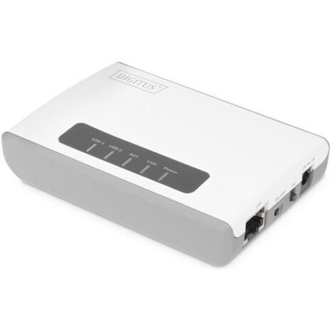 Digitus Wireless Multifunction Network Server USB 2.0 a 2 porte, 300 Mbps (1/4)