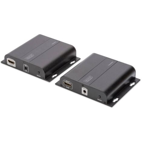 Digitus Professional DS 55122 4 K HDMI Extender Set tramite IP via cavo di rete (Cat 5/5E / 6/7), 4 K2 K / 30hz, Nero (1/5)