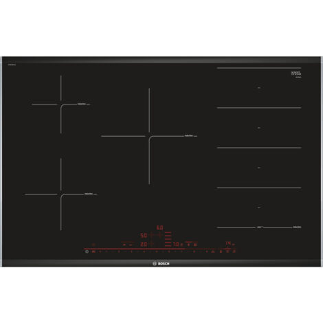 Bosch Piano Cottura PXV875DC1E a Induzione 5 Zone Colore Nero