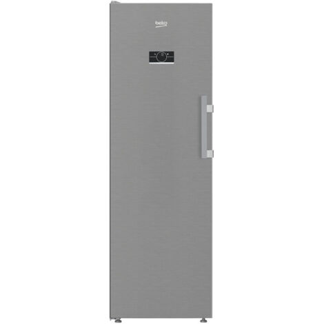 BEKO Congelatore Verticale B5RMFNE314X Libera installazione 286 L Classe E Acciaio inossidabile No Frost