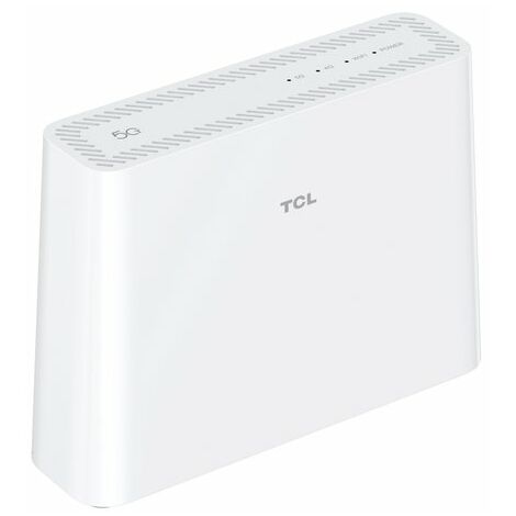 Tcl Hh512lm Link Hub Modem Router 5g Fino A 3.47gbps 4g Lte Home Station White Wi-fi Tri Band 2.4/5/6 Ghz 1 Porta Lan /wan + 1 Porta Lan Max 32 Utenti Connessi