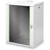 Digitus Armadio 16 Unita' Da Muro Linea Soho (A) 820 X (L) 600 X (P) 450 Mm. Colore Grigio Chiaro