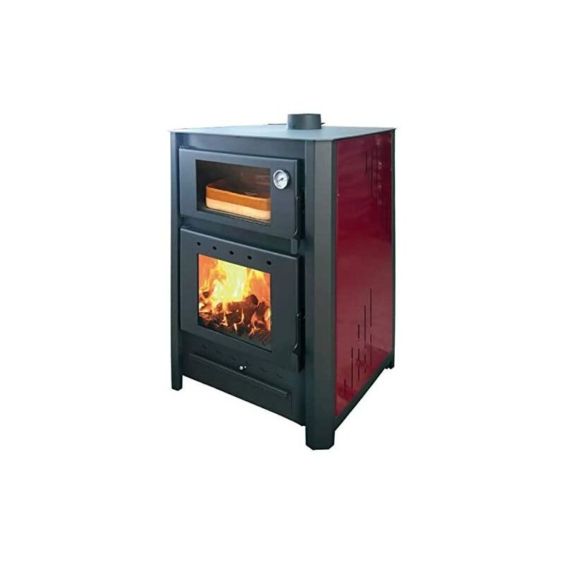 Joima Hidroestufa De leña con horno modelo ats oven 27 kw