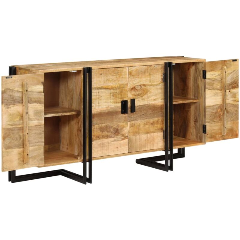 Rovere FMD möbel Sorrento S07 Buffet Nobilitato 80X34,9X89,9 H cm 