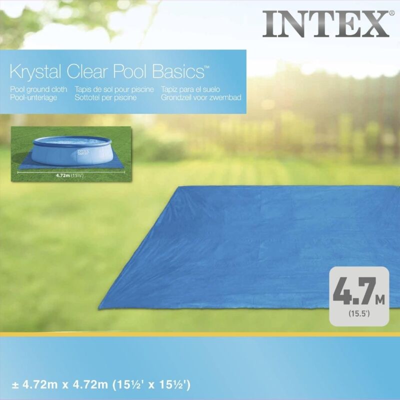 Tapis De Sol Pour Piscine Rond 366cm - Protection Sol Piscine Hors Sol Et Spa
