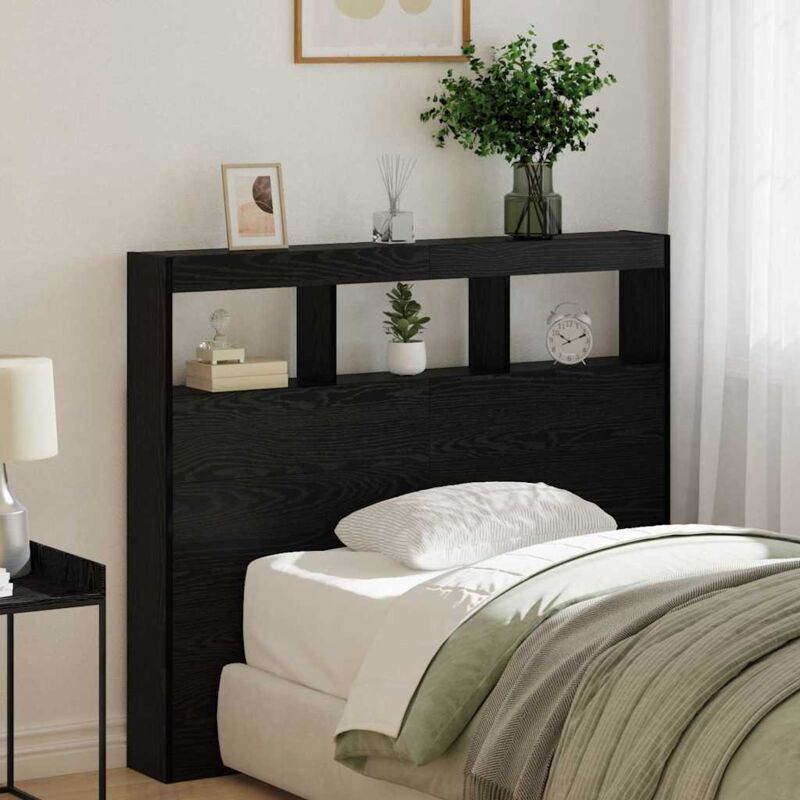 VidaXL Tête De Lit Tissu Bleu Élégante Et Réglable En Hauteur - 180 Cm - Soutien Dos Parfait Pour Lecture Et TV Au Lit - Style Classique Chambre
