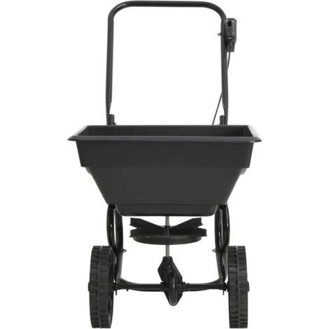 Distributeur de sel PVC et acier 92 x 46 x 70 cm 15 L vidaXL