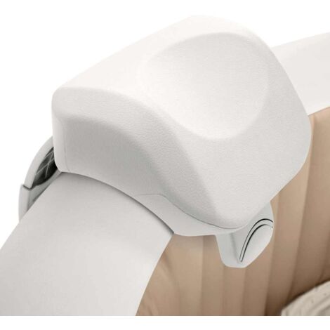 Appui-tête de spa Premium PureSpa Blanc 28x23x17 cm Mousse INTEX