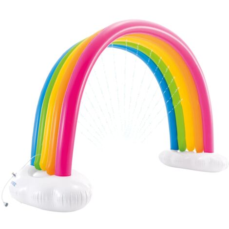 Arroseur nuages arc-en-ciel Multicolore 300x109x180 cm INTEX (1/4)