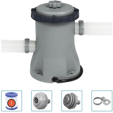 Pompe de filtration pour piscine Flowclear 330 gal Bestway