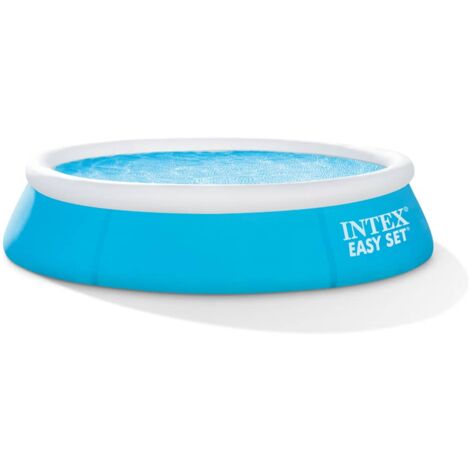 Intex – Piscine enfant Easy Set 183 x 51 cm – 880 litres – Installation rapide en 10 minutes – Matériaux 3 couches résistants à la perforation - 28101NP