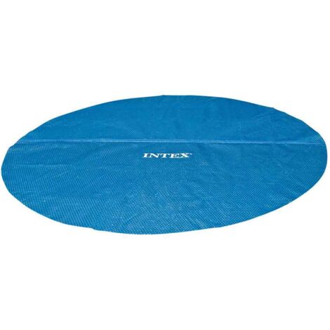 Couverture solaire de piscine bleu 348 cm polyéthylène INTEX (1/5)