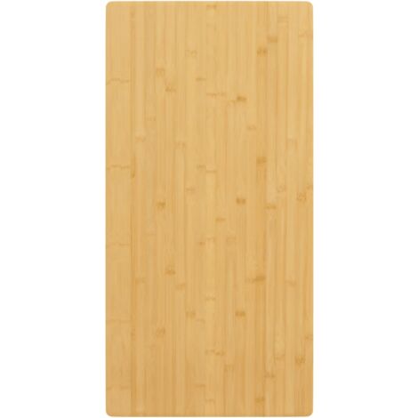 Plateau de Table, de Bureau, Table à Manger 50x100x4 cm bambou vidaXL