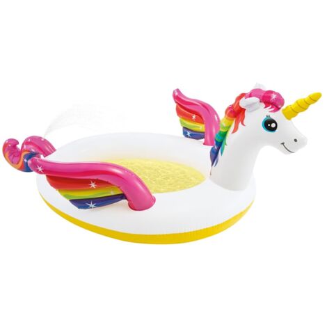 Piscine à pulvérisation Forme de licorne 272x193x104 cm INTEX (1/4)