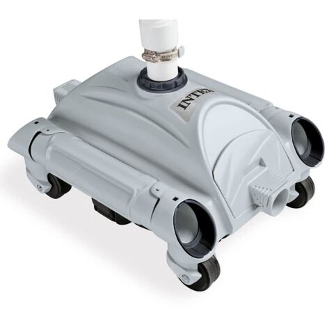 Robot nettoyeur de piscine hors sol – Aspiration automatique – Tuyau 7,5 m – Compatible avec piscines Intex 38 mm – Débit 5 678 à 13 248 L/h