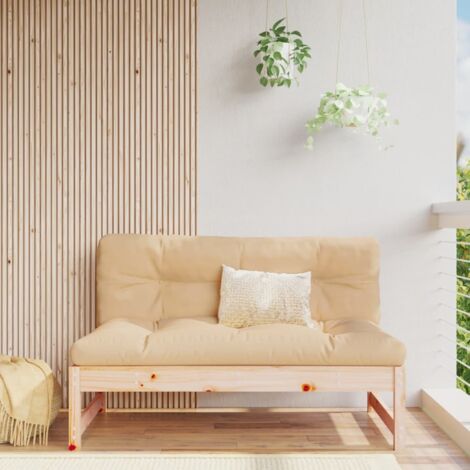 Canapé central 120x80 cm bois de pin massif vidaXL
