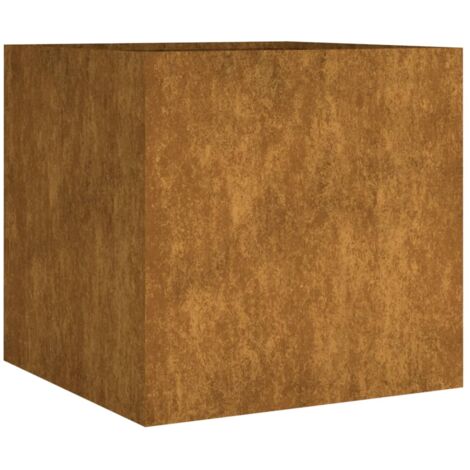 Jardinière 40x41x40 cm acier corten vidaXL (1/5)