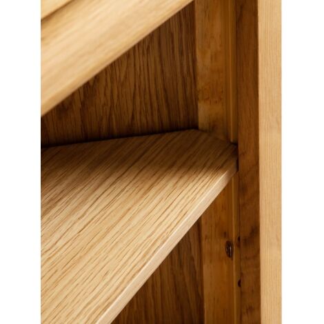 Armoire d'angle 59x36x180 cm Bois de chêne massif vidaXL