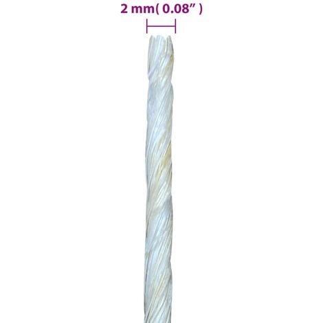 Corde 100 % sisal 2 mm 300 m vidaXL