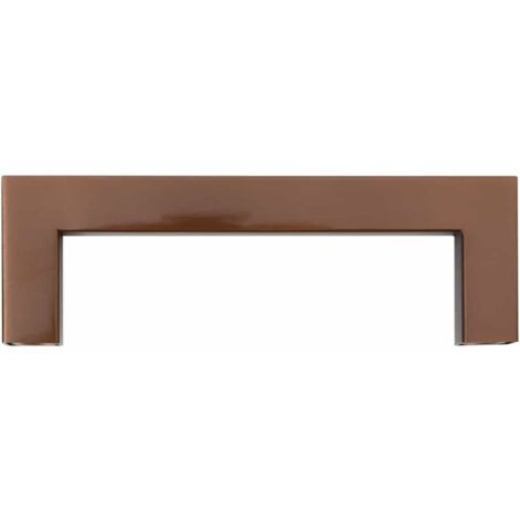 Poignées d'armoire 10 pcs bronze 96 mm acier inoxydable vidaXL