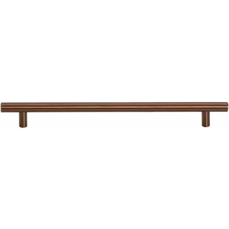 Poignées d'armoire 5 pcs bronze 224 mm acier inoxydable vidaXL