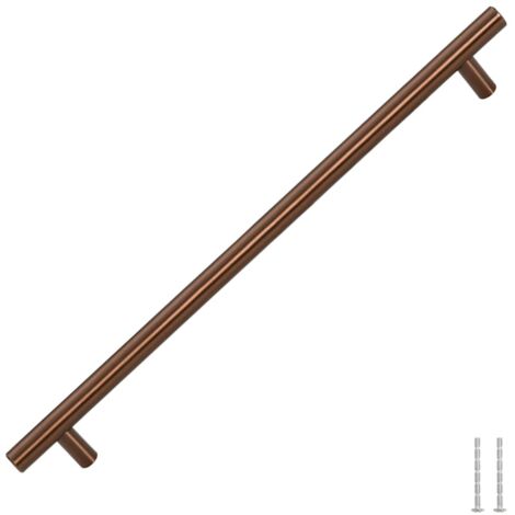 Poignées d'armoire 5 pcs bronze 320 mm acier inoxydable vidaXL