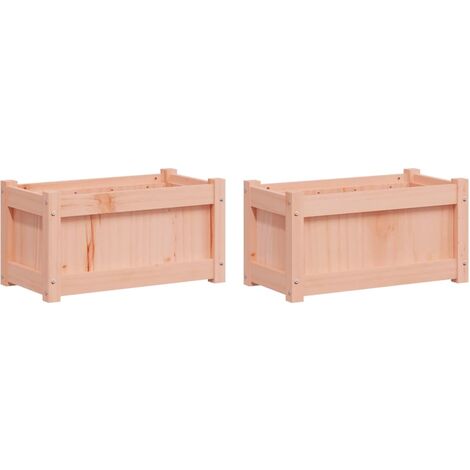 Jardinières 2 pcs bois massif douglas vidaXL