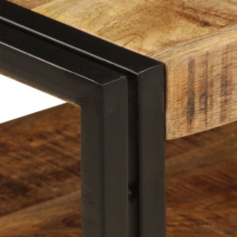 Meuble TV 120x35x45 cm Bois solide de manguier vidaXL