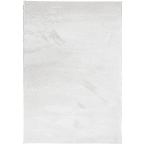 Tapis OVIEDO à poils courts gris 160x230 cm vidaXL (1/6)