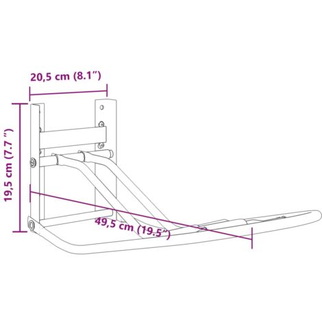 Porte-selle Mural Pliable Jeffers - Noir - Organisateur Stable Portable - Neuf