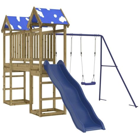 Aire de jeux d'extérieur bois de pin imprégné vidaXL