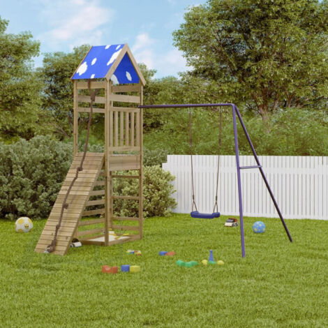 Aire de jeux d'extérieur bois de pin imprégné vidaXL (1/5)
