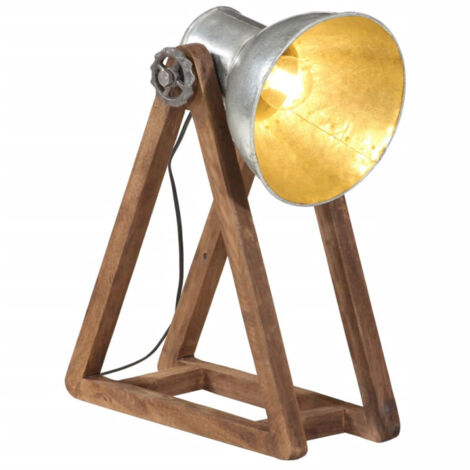 Lampe de bureau 25 W argent vintage 30x17x40 cm E27 vidaXL (1/5)